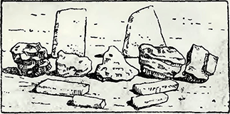 Рисунок 2. Устройство сада с применением камня
